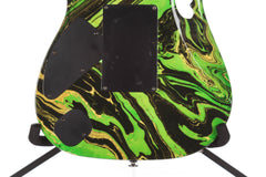 1991 Ibanez JEM 77GMC Green Multi Color Steve Vai Electric Guitar