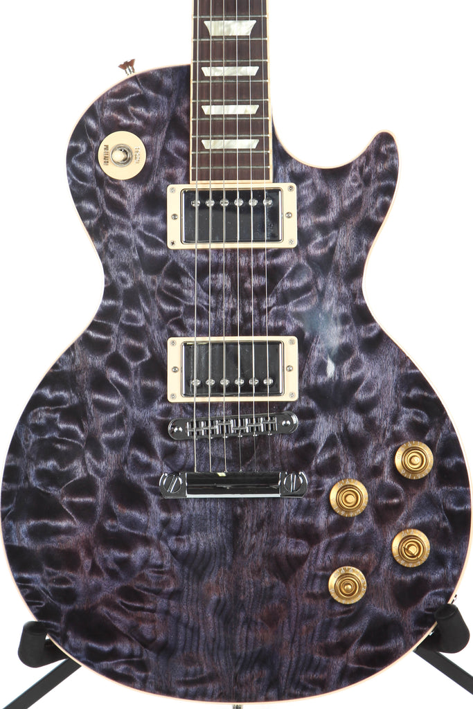 2011 Gibson Les Paul Standard Premium Plus Regal Purple Quilt Top -AAA TOP-