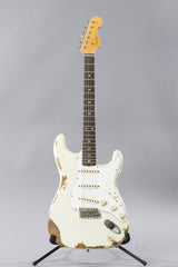 2017 Fender Custom Shop 1960 Heavy Relic Stratocaster White Sparkle